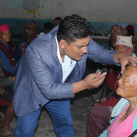 आरुघाट-लार्के भञ्ज्याङ सडक दुई हप्तादेखि अवरुद्ध