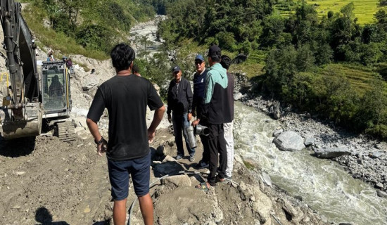 खाँदबारी–किमाथाङ्का सडक ८० दिनपछि पुनः सञ्चालन