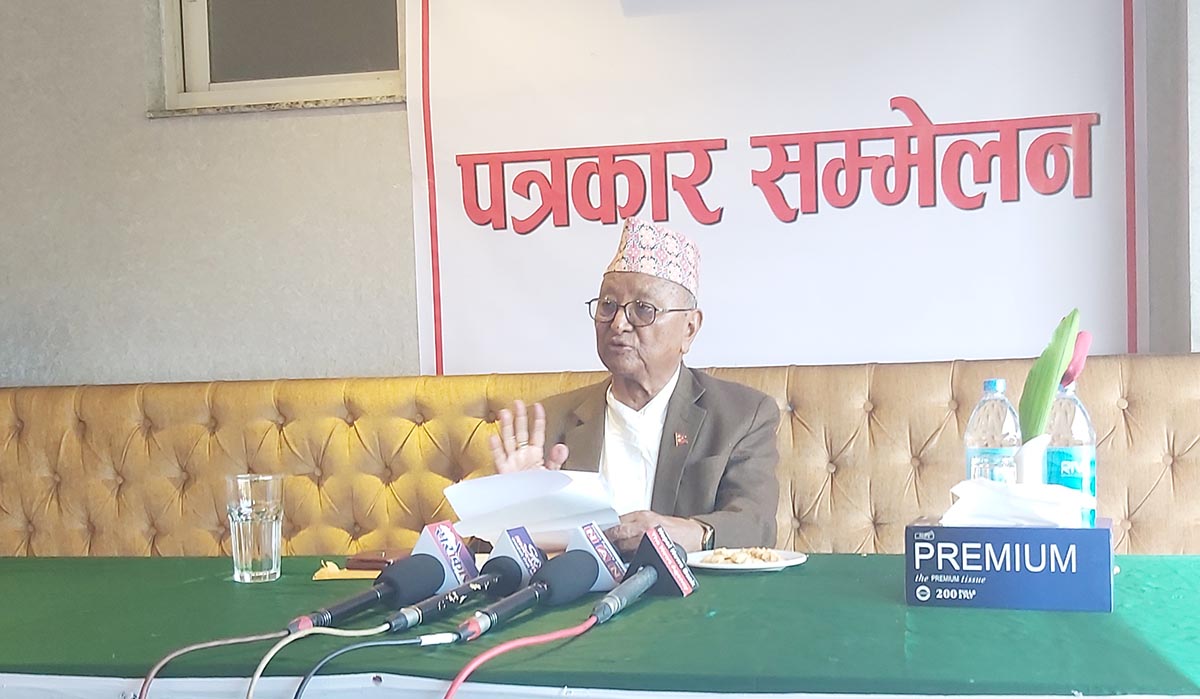 पार्टीभित्रका गुटउपगुटबाट माथि उठेर एकजुट  हुनुपर्छः पूर्वउपसभापति श्रेष्ठ