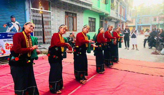 देउसी भैलोमार्फत मौलिक संस्कृतिको जगेर्ना गर्दै विद्यार्थी