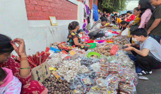 तिहारमा मिठाइ, किसमिस र झिलिमिली बत्तीको व्यापार बढ्यो