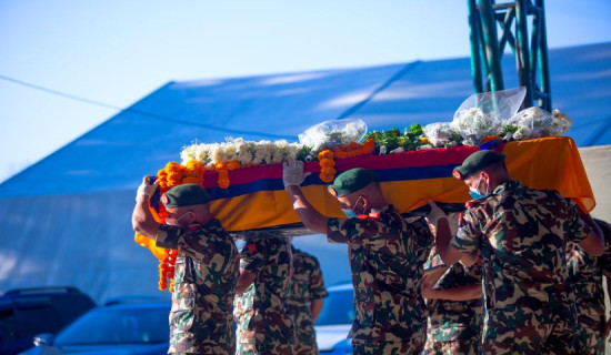 नेपाली कांग्रेसद्वारा विपीन जोशीप्रति श्रद्धाञ्जली व्यक्त