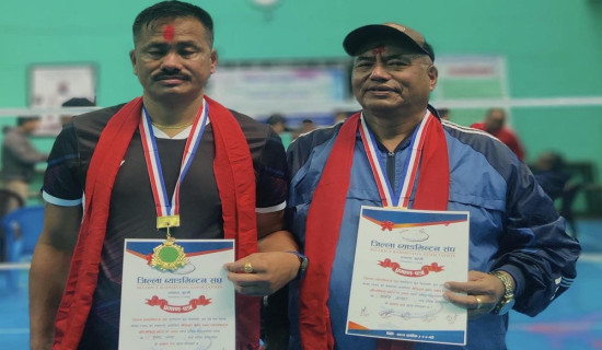 गुल्मीमा ब्याडमिन्टन प्रतियोगिता सम्पन्न