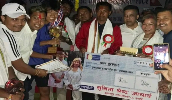 महाकालीलाई प्रदेशस्तरीय फुटबलको उपाधी