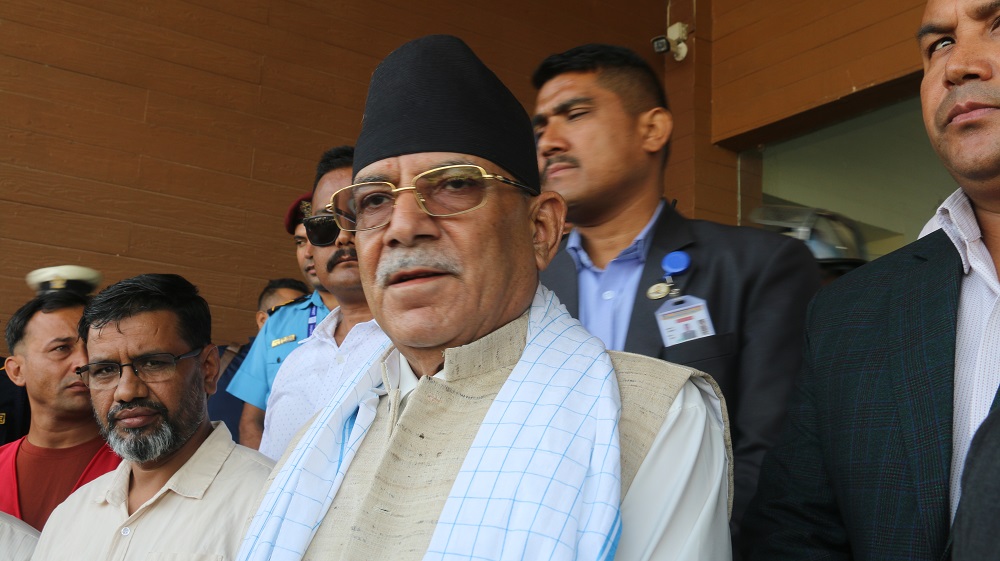 सरकारले गम्भीरतापूर्वक निर्वाचनको वातावरण बनाउनुपर्छः अध्यक्ष दाहाल