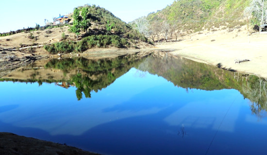 पहाडको टुप्पोमा आर्कषक टिमुरे ताल