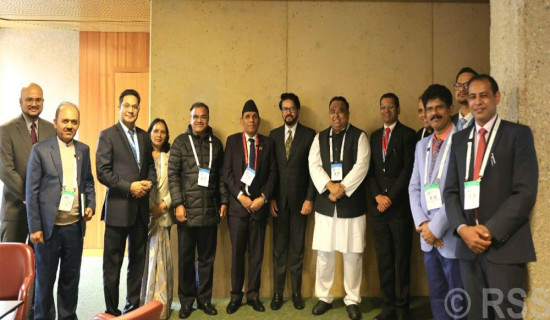 नेपाल निर्वाचनमार्फत लोकतन्त्रको सुदृढीकरणमा प्रयत्नशील छ : अध्यक्ष दाहाल