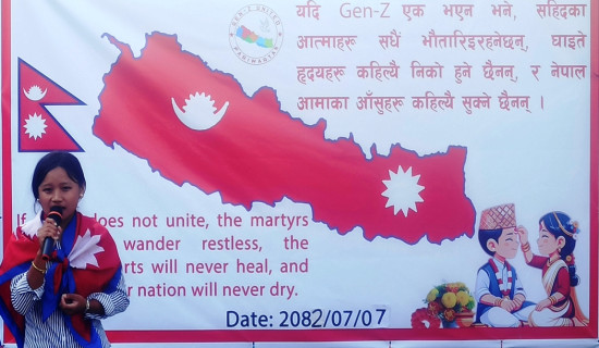 ‘जेनजी’ आन्दोलनको भावनाअनुसार अघि बढ्न सरकारलाई खबरदारी