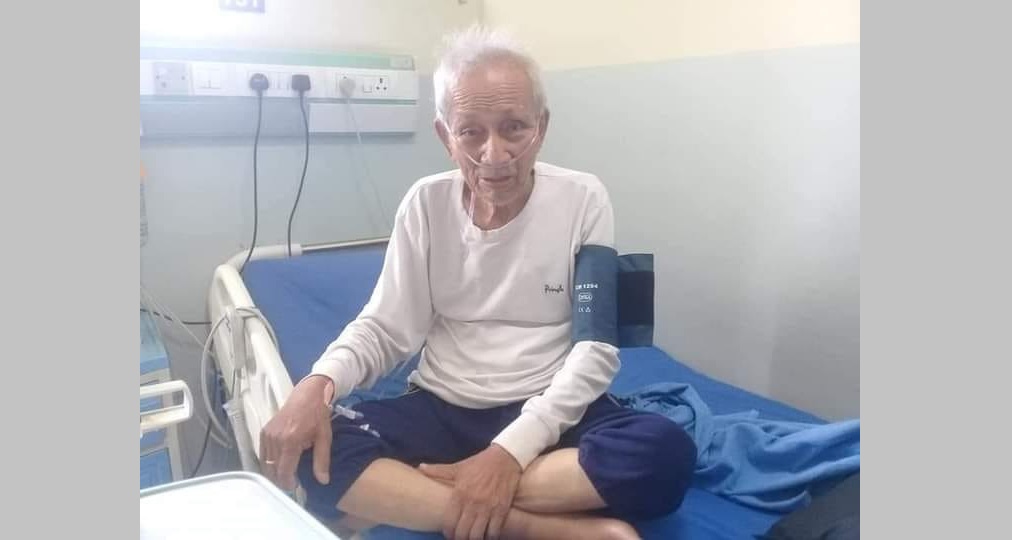 शताब्दी पुरुष जिसी भन्नुहुन्छ ‘अस्पताल भर्ना भएको र औषधी खाएको छैन’