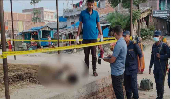 गौशालामा पुरुषको शव फेला