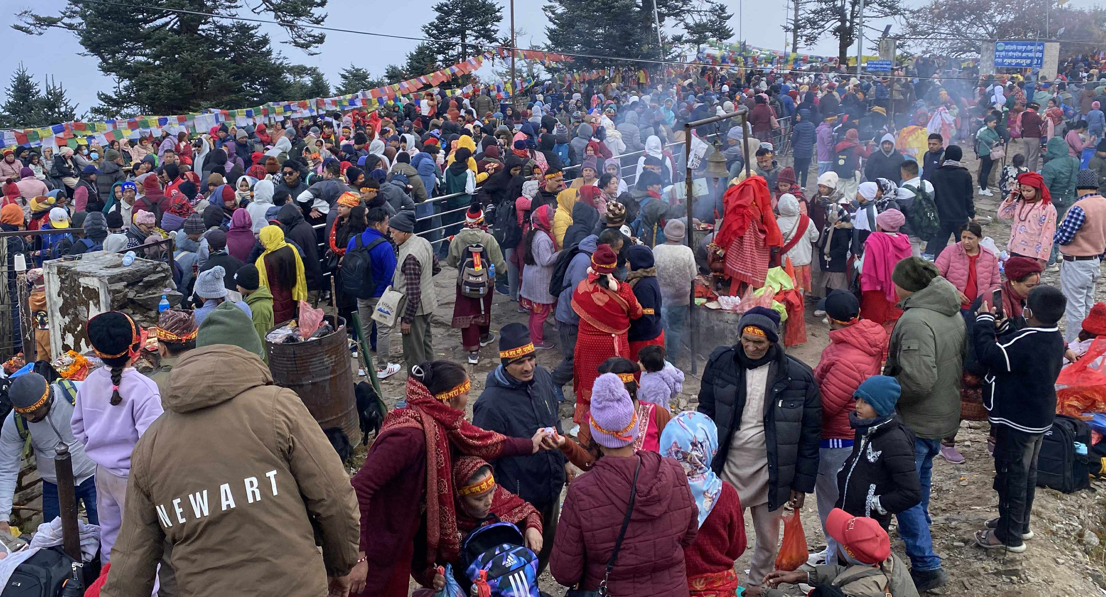पाथीभरामा यो वर्षकै धेरै दर्शनार्थी
