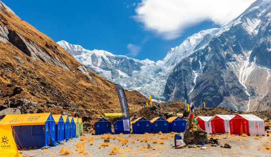 रसुवामा पर्यटकको आगमन दैनिक १०० नाघ्यो