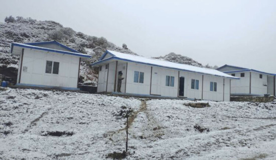 हिमपातका कारण पर्यटन क्षेत्र प्रभावित