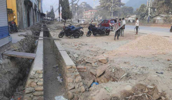 सडक निर्माणमा लापरबाही