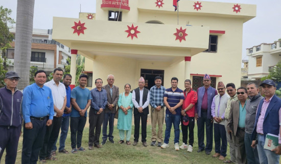 एमाले बाँकेको भवन पुनर्निर्माण