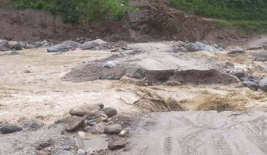 मध्य पहाडी र तमोर करिडोर अवरुद्ध