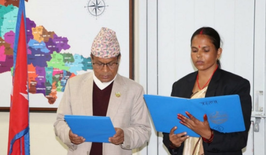 लुम्बिनी प्रदेश सभा सदस्यको रिक्त पदमा पासवान नियुक्त