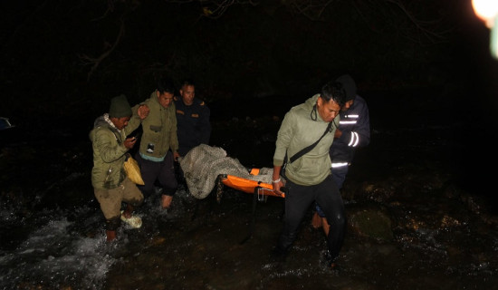 रुकुमपूर्वमा अटो दुर्घटना : जेठानी–देउरानीको मृत्यु, पाँच घाइते