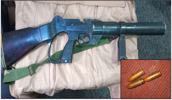 लुटिएको हतियारसहित राजा तामाङ पक्राउ