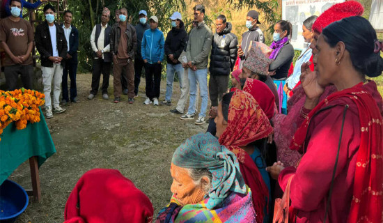 निःशुल्क स्वास्थ्य शिविरबाट ४१२ जनाले लिए सेवा