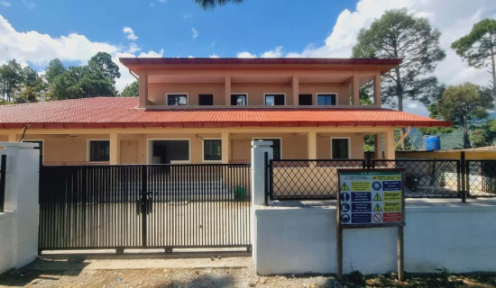 अत्याधुनिक स्वास्थ्य चौकी भवन निर्माण