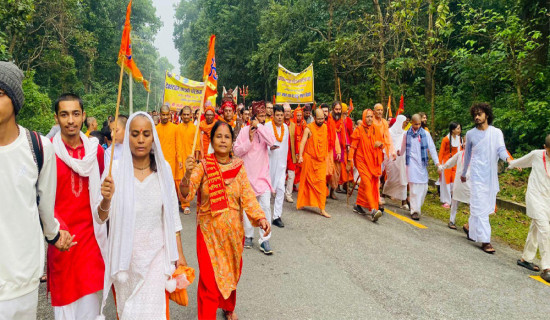 देवघाटधाम गण्डकी परिक्रमा महोत्सव सुरु