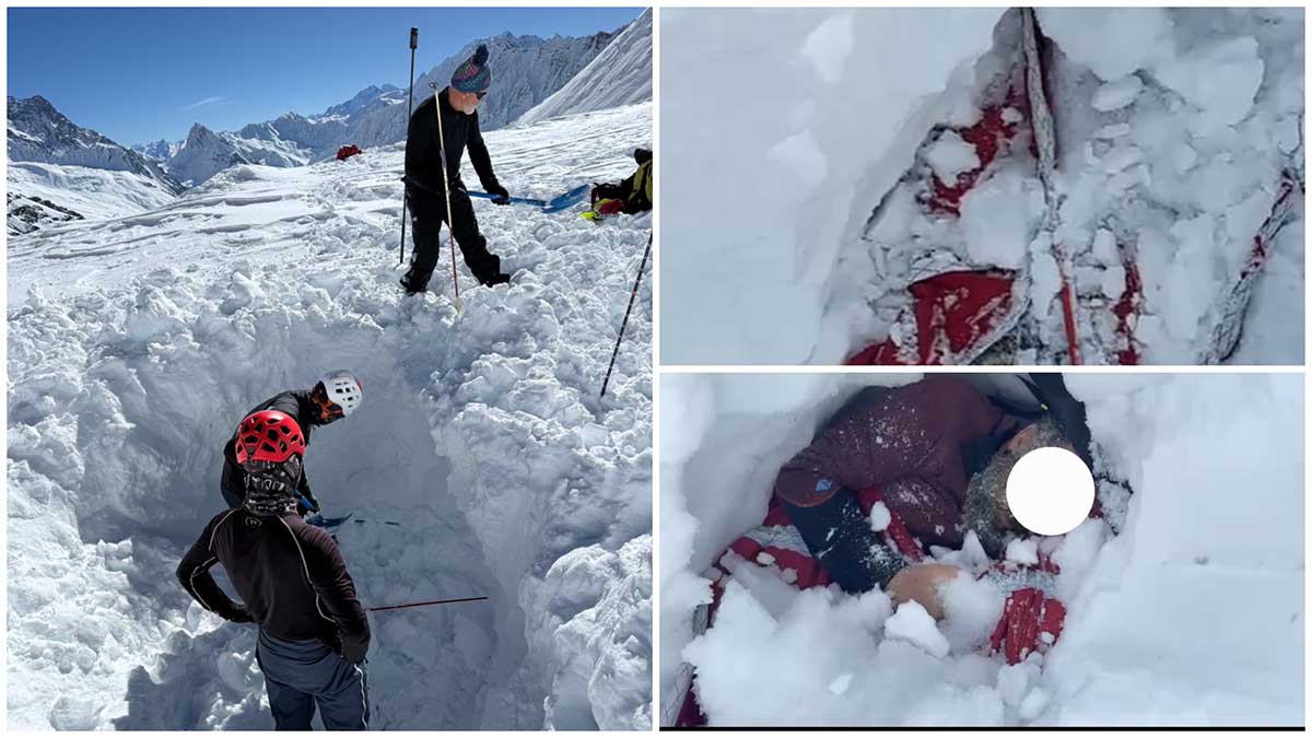 पाङबारी हिमाल चढ्न गएका दुई आरोहीको शव फेला