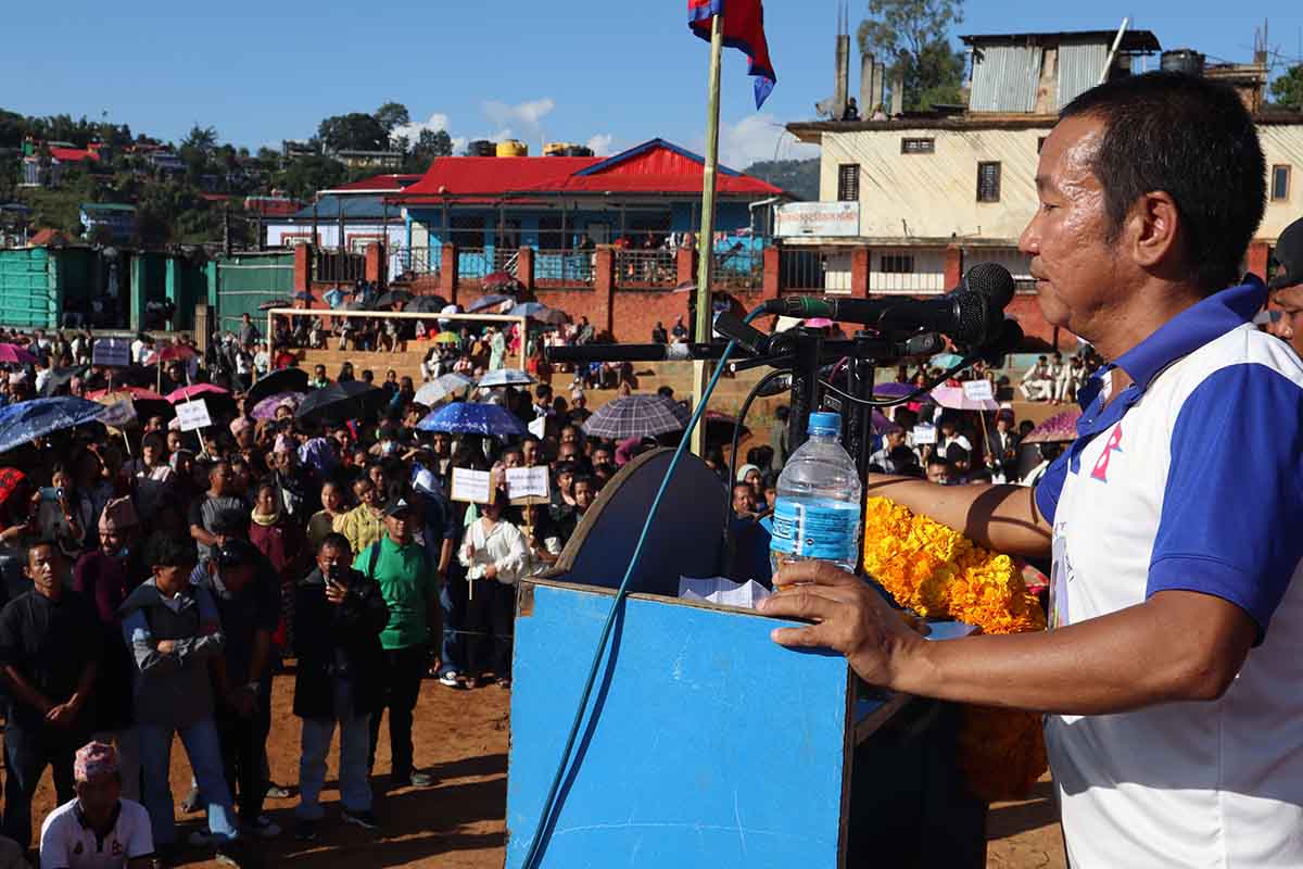 श्रमबाट मात्रै मुलुकको समृद्धि सम्भव छ : अध्यक्ष साम्पाङ
