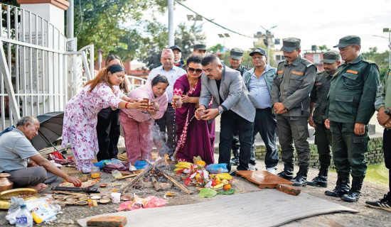 गहनापोखरीको पुनर्निर्माण सुरु