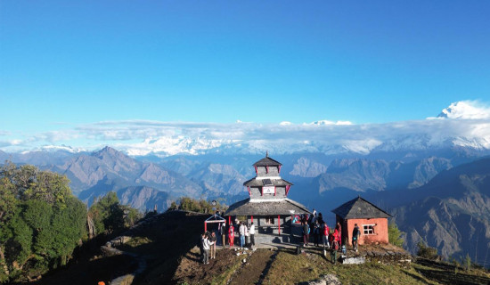 धार्मिक पर्यटकीयस्थल तिनचुलेमा पूर्वाधार निर्माण