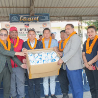 कर्णालीको पानी तानेर खेतीपाती