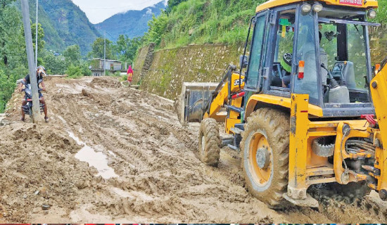 स्थानीय तह पक्की सडकविहीन