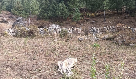 जोखिमयुक्त ठाउँमा वडा कार्यालय बनाउने तयारी : स्थानीयद्वारा विरोध