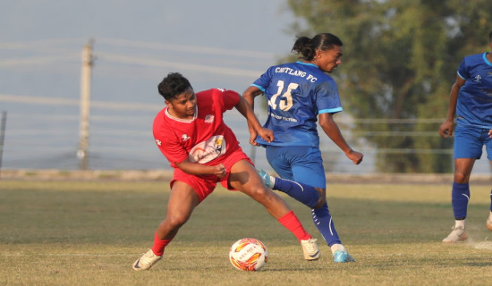 एन्फा लिग : देउराली विजयी, चित्लाङ र विजयको बराबरी