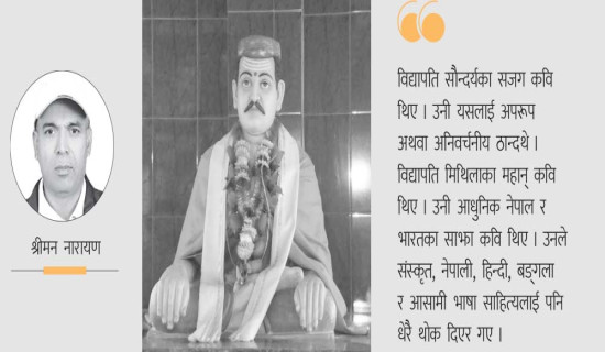 विद्यापतिको सौन्दर्य साधना