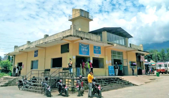 अन्योलमा बसपार्क योजना