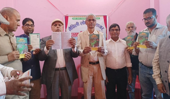 मैथिली भाषाको संरक्षण र प्रवर्धन आवश्यक : पूर्व निर्वाचन आयुक्त यादव