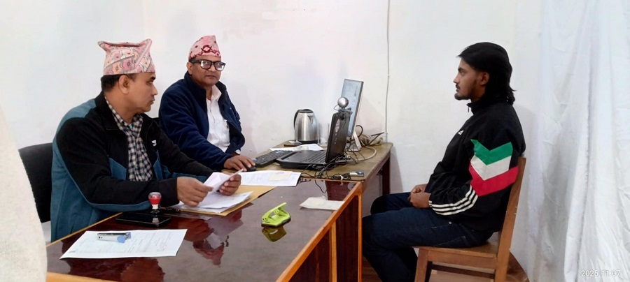 बागलुङमा थपिए ६३१ जना नयाँ मतदाता नामावली