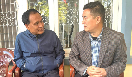 मेलम्ची खानेपानीको अवरोध हटाउन मन्त्री घिसिङको आग्रह