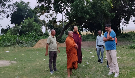 सङ्घाराम क्षेत्र पहिचानमा, बौद्ध भिक्षु र उपासकको चासो