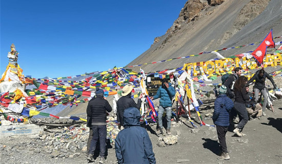 मनाङको पर्यटन सामान्य गतिमा फर्कंदै