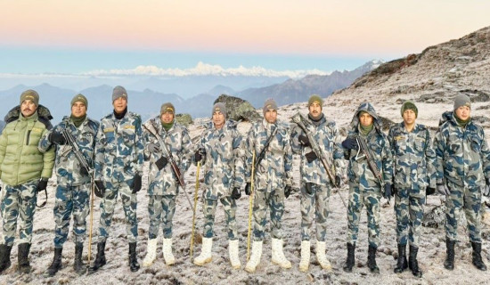 सुरक्षा प्रमुखद्वारा नेपाल–भारत सीमा क्षेत्रको अनुगमन