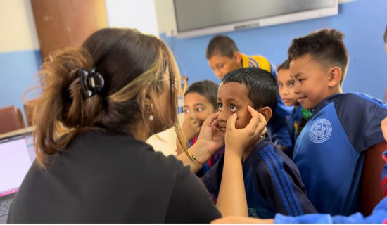 बाइस हजार विद्यार्थीको ‘डिजिटल’ स्वास्थ्य ‘प्रोफाइल’ तयार