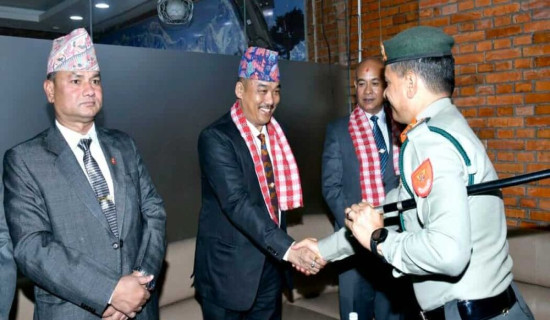 सशस्त्र प्रहरी महानिरीक्षक अर्याल भारत प्रस्थान