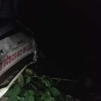 कृषि एम्बुलेन्स दुर्घटनामा एकको मृत्यु