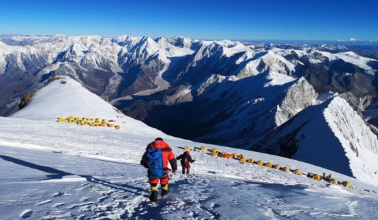 मनास्लु आरोहणको वैकल्पिक मार्ग खोजी