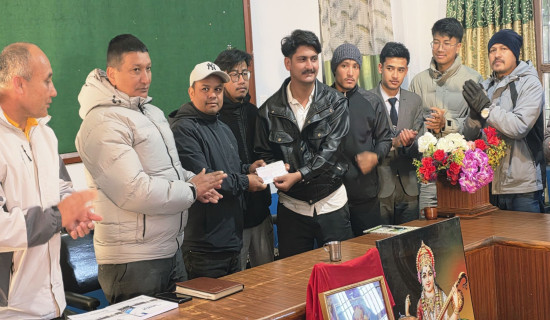 देउँसीभैलोको पैसाले विद्यालयमा अक्षयकोष स्थापना