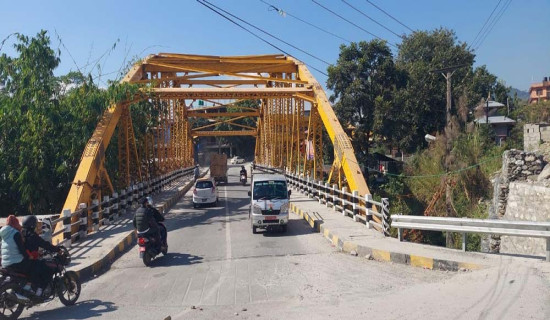 तुलसीघाटमा पुल निर्माण