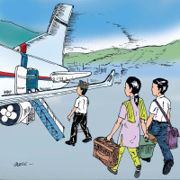 पाखो बारीमै झुल्यो धान