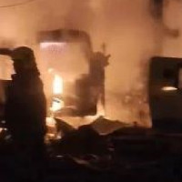 ढाकामा आगलागी हुँदा कम्तीमा ४३ जनाको मृत्यु